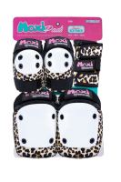 MOXI Leopard Six-Pack ชุดอุปกรณ์ป้องกัน safety สนับมือ เข่า ศอก surf skate