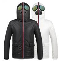 2021 MenWomen Jacket Hooded Glasses Sun Protection Clothing Ultraman Jacket Alien Thin Windbreaker Fashion Couple Jacket