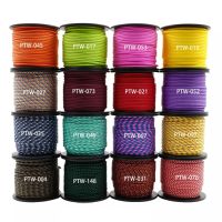 New Mil Spec Type I 3 Strand Core 100 feet (31m) Outdoor Survival Parachute Cord Lanyard Paracord 2mm Diameter Micro Cord Spool
