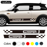 Car Long Side Stripe Stickers For Mini Cooper R56 R57 R58 R50 R52 R53 R59 R61 Countryman R60 F60 F55 F56 F54 Accessories 2pcs