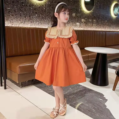 TeTe Childrens Fashion High Quality korean dress for kids girl casual clothes 3 to 4 to 5 to 6 to 7 to 8 to 9 to 10 to 11 to 12 to 13 year old Birthday tutu Princess 2023 new style Dresses for teens girls #G24-049