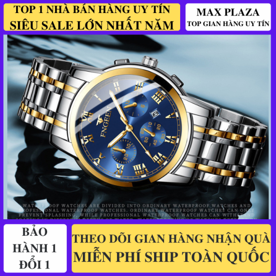 Đồng hồ nam thời trang mẫu mới cực hot chống nước ipx7 phù hợp với mọi lứa - ảnh sản phẩm 1