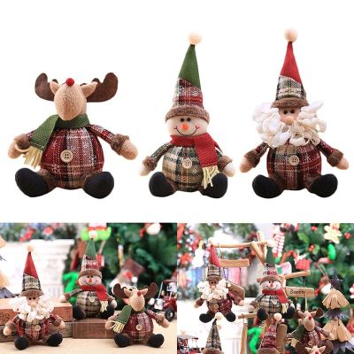 [Merry Christmas Products] จี้ตุ๊กตากวาง สโนว์แมน ซานตาคลอส สําหรับแขวนตกแต่งบ้าน ต้นคริสต์มาส 5211033✹