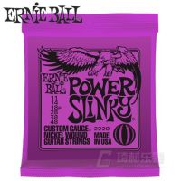 Ernie Ball 2220สายกีตาร์ไฟฟ้าแบบผอมบางทำจากนิกเกิลอุปกรณ์เปลี่ยน11-48Guitar