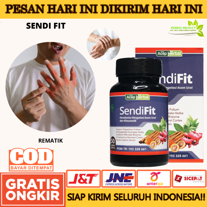 Obat Rematik Kebas Kesemutan Nyeri Sendi Sakit Pinggang Asam Urat Pengapuran Tulang Suplemen