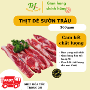 Thịt dẻ sườn Truefood nhập khẩu ăn nướng khay 500g HN ship hỏa tốc