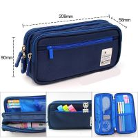 【CC】℡✢♧  Large Capacity Practical New Storage School Cases Student Office Stationery Supplies