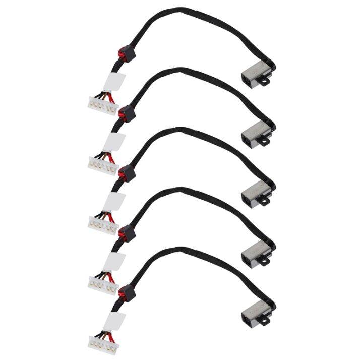 5X New DC Power Jack Cable Socket for Dell Inspiron 155000 5555 5558