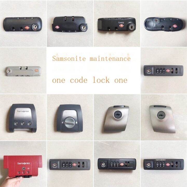 original edition Samsonite/Samsonite combination lock stick box parts