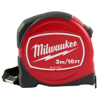 Milwaukee ?? ตลับเมตร RED 3M/10FT รุ่น 48-22-7812 วัดระดับ วัดระยะ มิว มิววอกี้ เครื่องช่าง