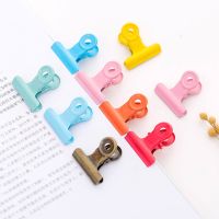 4 PCS Metal Color Binder Clips Black Paper Clip 30 MM Office School Supplies Stationery Binding Supplies Files Documents