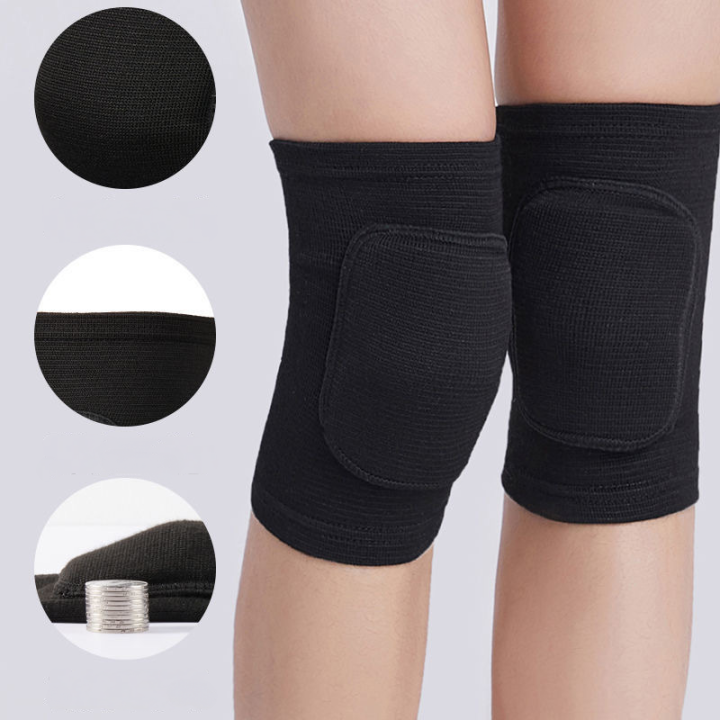 dance-thickened-sponge-elastic-breathable-sports-compression-knee