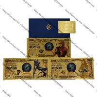 QSR STORE 3models Anime gold plastic banknote Science fiction manga Dominique /Lady Armanoide  role cards for cartoon show