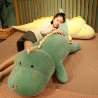 ใหม่ Huggable บิ๊กยาวน่ารักไดโนเสาร์ของเล่นนุ่มการ์ตูนสัตว์จระเข้ยัดตุ๊กตาแฟนหมอนเด็กสาวของขวัญวันเกิด