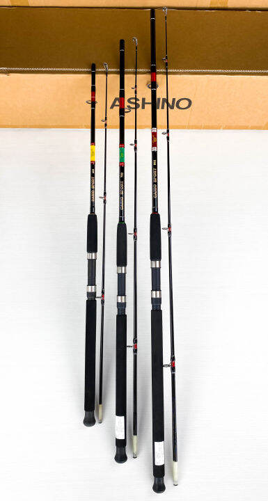 คันหน้าดิน-ashino-cario-sport-6-7-8-ฟุต-2-ท่อน-lure-wt-50-100g-คันไฟเบอร์-คันสปินนิ่ง-คันเบ็ด-คันเบ็ดตกปลา