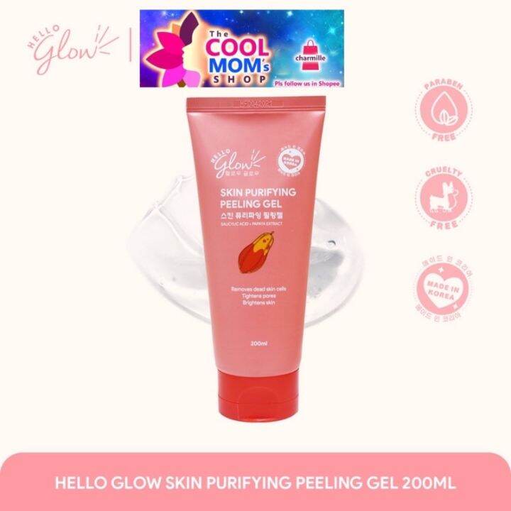 Hello Glow Skin Purifying Peeling Gel 200ml Lazada PH