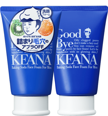 แท้ 💯% KEANA BAKING SODA FOAM WASH FOR MEN 100g