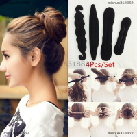 mishun318862 4ชิ้น/เซ็ตทรงผม Twist Maker TOOL dunt Twist hair Accessories จัดแต่งทรงผมแฟชั่น