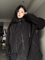 The wave function wind zipper hooded ski-wear men and women with the new model of the spring and autumn period and the loose leisure pure color coat lovers