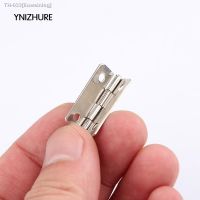 ∏ 50pcs YNIZHURE 24x18mm Silver Door Cabinet Drawer Jewellery Box Mini Hinge