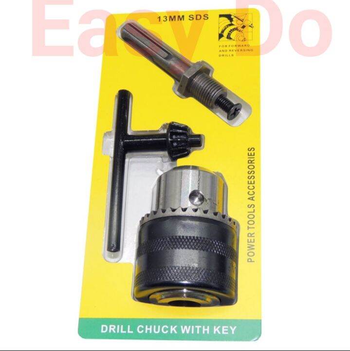13mm SDS Drill Chuck Head Set Drill Chuck Adapter Convert Impact Wrench