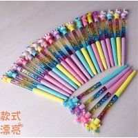 Cute 0.5mm ปากกากลิตเตอร์ ลายน้ำกากเพชร ด้ามสีสวย น่ารัก น่าสะสม (Water-based Pen)