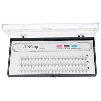 Zimeng 10p 3D False Eyelashes Individual Lashes Eyelashes Extension Makeup Tool 3mm