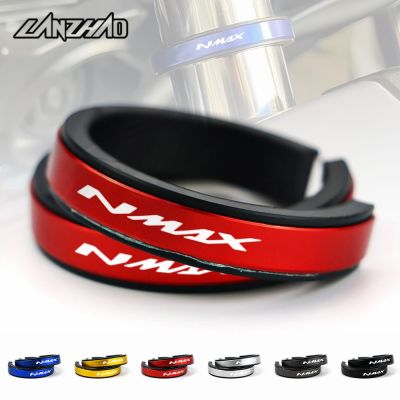 32-34mm NMAX Motorcycle Shock Absorber Auxiliary Adjustment Rubber Ring CNC Accessories for Yamaha NMAX 155 160 Front Supensions