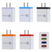 JERNG for Xiaomi Huawei Travel Wall Charging 4Ports USB Charger Charger plug Fast Charging Charging Adapter