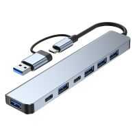 Multiport USB Hub 3.0 Multi USB Splitter 4 USB C Port 3.0 2.0 Ports for PC Laptop Computer Hub