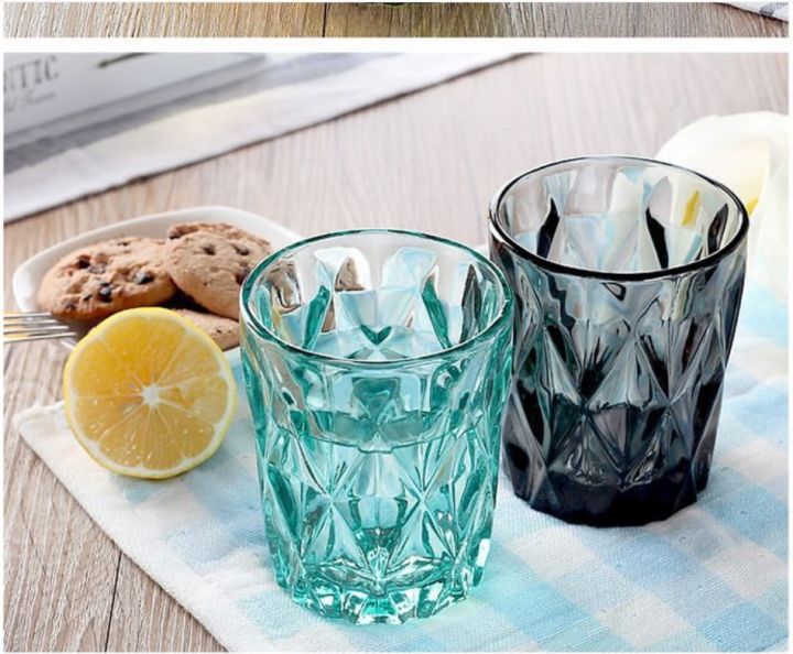 orzer-แก้วน้ำ-เซ็ต-4-สี-diamond-collection-drinking-glass-set-of-4