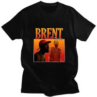 Brent Faiyaz เสื้อยืดคอกลมแขนสั้น,เสื้อยืดลำลองใส่ได้ทั้งชายและหญิงผ้าฝ้ายที่มีคุณภาพพิมพ์ลายเฉพาะตัวเสื้อยืดขนาด6XL 5XL