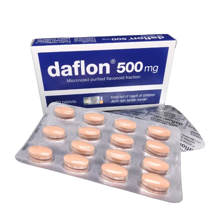 Daflon 500mg Tablet, Packaging Type: Strips