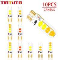 【CW】❒ஐ  10PCS W5W T10 Strobe Flash 194 COB 8SMD Led Parking Bulb Wedge Clearance LampCANBUS  Silic