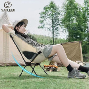 Outdoor folding chair camping moon chair thickened and thickened portable