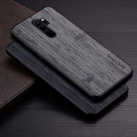 Funda De Cuero Con Patrón De Madera De Bambú Para Móvil, Carcasa De Lujo Para Xiaomi Redmi Note 8 Pro, 8T