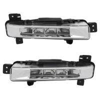 1Pair Car Daytime Running Lamp Front Bumper LED Fog Light for-BMW G30 G31 G38 5 Series 520I 530I 63177349131 63177349132