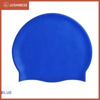 Silicone Ear Protectors Swim Bathing Hats Not Reinforcing Head Guards Comfortable Waterproof Swimming Cap Protects Hair Swim Caps