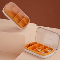 Pill Organizer Travel Pill Box Portable Weekly 7 Days Storage Box Pill Sealed Box Portable Medicine Dispenser Drug Divider Medicine  First Aid Storage