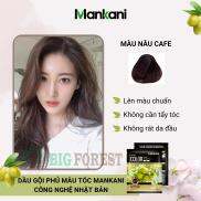 Gói dầu gội nhuộm tóc, thảo dược màu Nâu Cà Phê, Mankani Chính Hãng