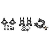 Aluminum Steering Blocks &amp; Caster Blocks &amp; Rear Stub Axle Carriers for 1/8 Traxxas Sledge RC Car Upgrades Parts