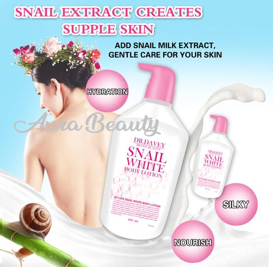 Dr Davey Snail White Body Lotion 600ml Imported From Thailand Lazada Ph 1989