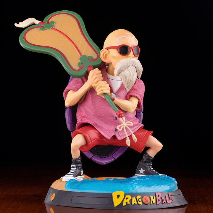 figure-ฟิกเกอร์-จากการ์ตูนเรื่อง-dragon-ball-z-ดราก้อนบอล-แซด-master-roshi-kame-sennin-มุเท็น-โรชิ-คาเมะ-เซ็นนิน-ผู้เฒ่าเต่า-อาจารย์-ของ-โงกุน-คุริริน-และ-หยำฉา-เสื้อสีชมพู-ver-anime-อนิเมะ-การ์ตูน-คอ