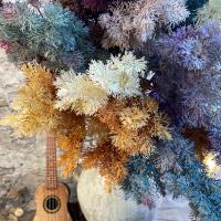 hot【cw】 SunMade Ins Branch Misty Plastic Colorful Artificial Flowers Accessaries for Arrangement Fake