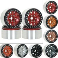 4Pcs 1.9 Metal Beadlock 10 stripes Wheel Hub Rim for 1/10 RC Crawler Axial SCX10 AXI03007 Yikong Trax For TRX4 TRX6 RedCat