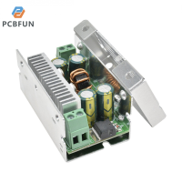 pcbfun 200W โมดูล DC-DC ตัวแปลงขาลงโมดูลปรับแรงดันไฟฟ้าโมดูลการแก้ไขแบบซิงโครนัสที่มีเสถียรภาพของ15A 60V ของแท้