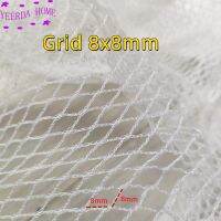 8mm mesh Nylon Anti-Hail Netting  Hail Protect Garden Netting Mesh PE White 8mm Net Super load bearing Colanders Food Strainers