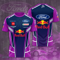 M-Sport 2023！New！Ford World Rally Boys Summer Fashion Print T-shirt High quality products （Freeprinting of names）