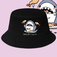 【Hot Sale】 Game peripheral fisherman hat zui final fantasy ff14 shark commander cute casual men and women fashion basin