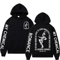 My Chemical Romance The Black Parade Rock Band Hoodie Men Oversized Punk Gothic Sweatshirt Mens Casual Loose Streetwear Size XS-4XL